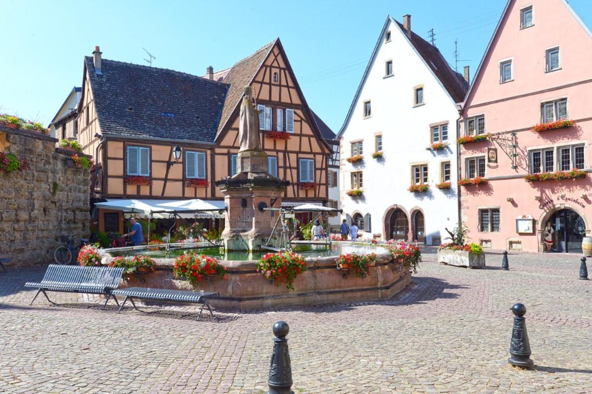 Gite Bredala Situe Dans Les Remparts Eguisheim Exteriör bild